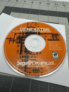 Sega Dreamcast Generator Vol. 1 - Demo Disc - Picture 1 of 2