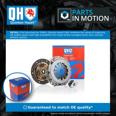 Kit de embrague 3 piezas (cubierta + placa + liberador) se adapta a SEAT IBIZA 1.2 02 a 15 CGPB QH nuevo Foto 1 de 4