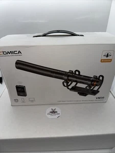 Comica CVM-VM30 2.4G Super Cardioid Condenser Wireless Shotgun Microphone NEW - Picture 1 of 5