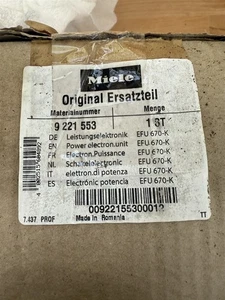 Miele Power electron.unit EFU 670-K 9221553 - Picture 1 of 8