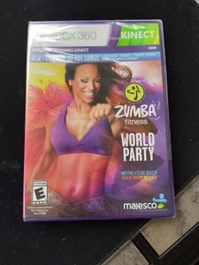 Zumba Fitness World Party (Microsoft Xbox 360, 2013) Precintado NUEVO - Imagen 1 de 2