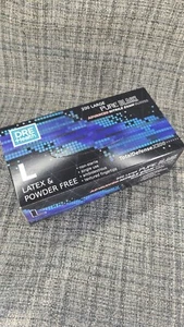200 Black Nitrile Disposable Gloves Powder & Latex Free 4 mil Exam Non-Sterile - Picture 1 of 5