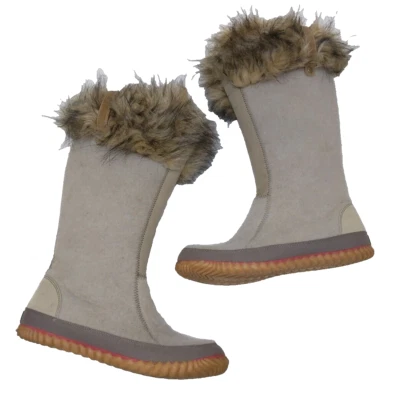 $142 Botas SOREL 11 Acogedoras Joan Planas Piel Sintética Natural NL-1884-120 Para Mujer Foto 1 de 4