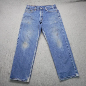 Vintage Levis Jeans Mens 36x30 Blue 550 Relaxed Fit Tapered Denim Measures 33x29 - Imagen 1 de 18