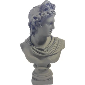 Apollo sculpture statue art décor head greek mythology Italy bible Renaissance - Picture 1 of 3
