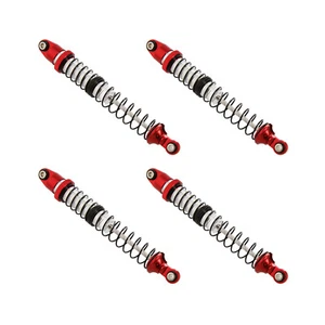 Vaterra Ascender Alloy Front and Rear Shock Set, Red by Atomik RC - Picture 1 of 1