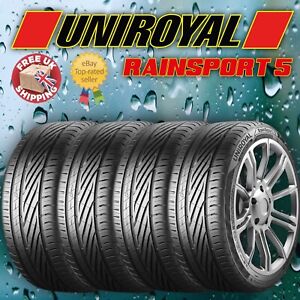 X4 215 45 17 87Y UNIROYAL RAINSPORT 5 (A) RATED WET GRIP TOP QUALITY TYRES