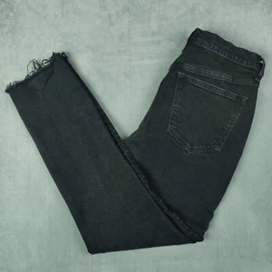Jeans Oliver Logan donna 28 nero Crosby rilassato conico invecchiato orli sfilacciati - Foto 1 di 16