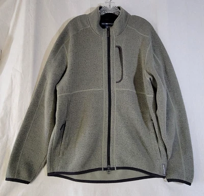 Exofficio Jacket Mens Large Fleece Green Full Zip Sweatshirt Outdoor - Image 1 of 4