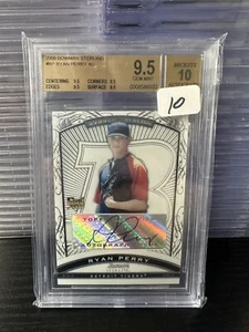 Autógrafos de novato Sterling 2009 Ryan Perry #BS-RP automático BGS 9,5 - Imagen 1 de 1
