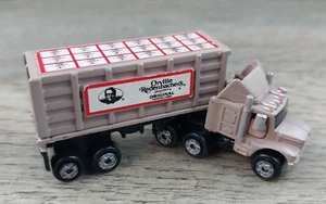 RARE Vintage 1989 Micro Machines Orville Redenbachers Semi Truck And Trailer - Picture 1 of 6