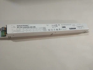 OSRAM QT-FQ 1x 54w T5 DIGITAL BALLAST ELECTRONIC 54 QUICKTRONIC DIMMABLE #MC - Picture 1 of 10