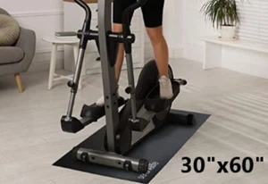 SLBIKEMT PVC Bike Mat - Durable with Non-Slip Texture 30” x 60” - Picture 1 of 2