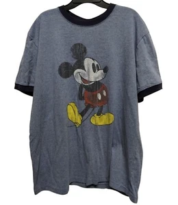 Walt Disney World Mens Large Vintage Mickey Mouse Distressed T-Shirt - Picture 1 of 6