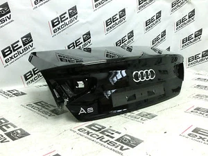 original Audi A8 4H Heckklappe Kofferraumdeckel Kofferraum Brillantschwarz  - Bild 1 von 10