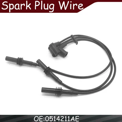 3x Spark Plug Wire Sets for Jeep Grand Cherokee 09-10 Dodge Ram 1500 Dakota 3.7L Foto 1 de 4