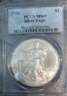 1996  SILVER EAGLE MINT STATE 69