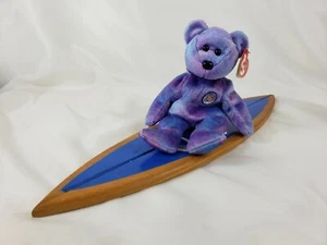 Clubby IV TY Beanie Baby 2001 Teddybär Beanie Baby Official Club - Bild 1 von 7