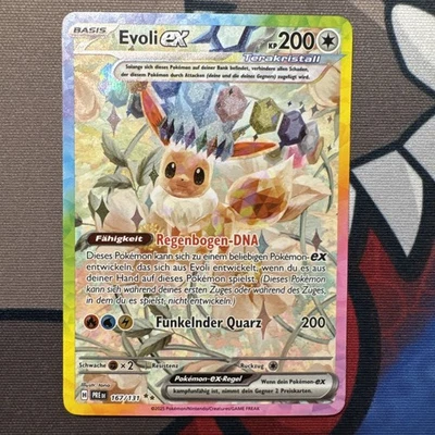 Pokémon Evoli Ex Secret Illustration Rare PRE 167/131 Karte Near Mint - Mint DE - Bild 1 von 4