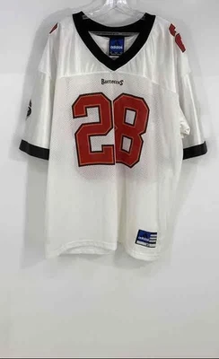 Adidas Mens White Tampa Bay Buccaneers Warrick Dunn #28 NFL Jersey Size XL - Image 1 of 4