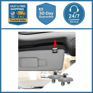 Interior Sun Visor Hook Clip Bracket 2-Pack for Audi A1 A3 A4 A5 Q3 Q5 OEM - Picture 1 of 9