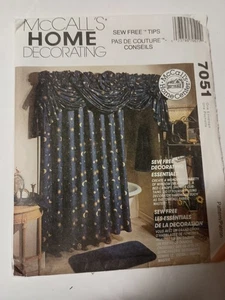 Vintage McCall's Sewing Pattern 7051 Window Treatments Booklet H7 - Picture 1 of 1