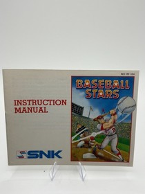 Baseball Stars NES Manual