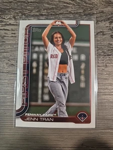 2025 Topps Series 2 Baseball RARE FIRST PITCH FP2-4 Jenn Tran - Boston Red Sox - Picture 1 of 2