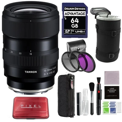 Tamron 16-30mm f/2.8 Di III VXD G2 Lens For Sony E w/ Extra Accessories Bundle - Image 1 of 4