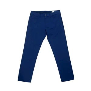 Vineyard Vines marineblaue Herren-Chinohose Größe 33 x 30 flache Vorderseite Freizeit - Bild 1 von 7