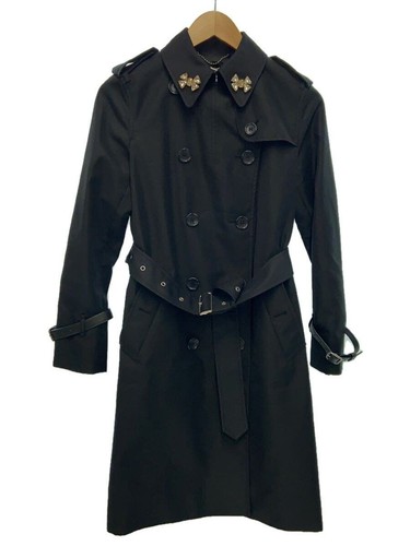 Coach trench cappotto 2 cotone nero 31127