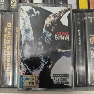 Slipknot Iowa FULLY PLAY GRADED Cassette Album **Ref Images  - Image 1 of 4