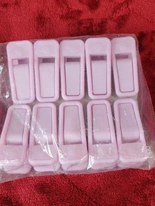 Joy Mangano Perchas Abrazables Clips para Dedos 10 Nuevos Sellados para Faldas Pantalones Pantalones Pantalones - Imagen 1 de 2