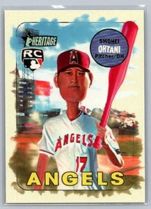 2023 Copper State Cards 2018 Topps Heritage Shohei Ohtani Reprint Animated - Picture 1 of 2