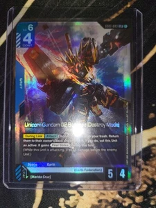 Unicorn Gundam 02 Banshee (Destroy Mode) - GD01-003 LR - Legend Rare - Picture 1 of 4