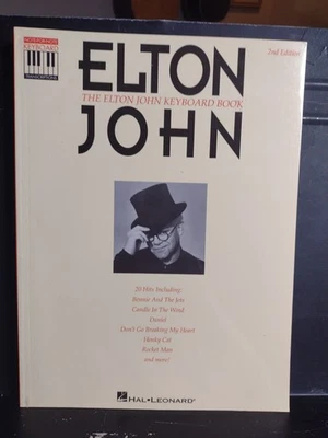Elton John Songbook Keyboard Book 2nd Edition - 20 Songs Sheet Music New! - Image 1 of 4