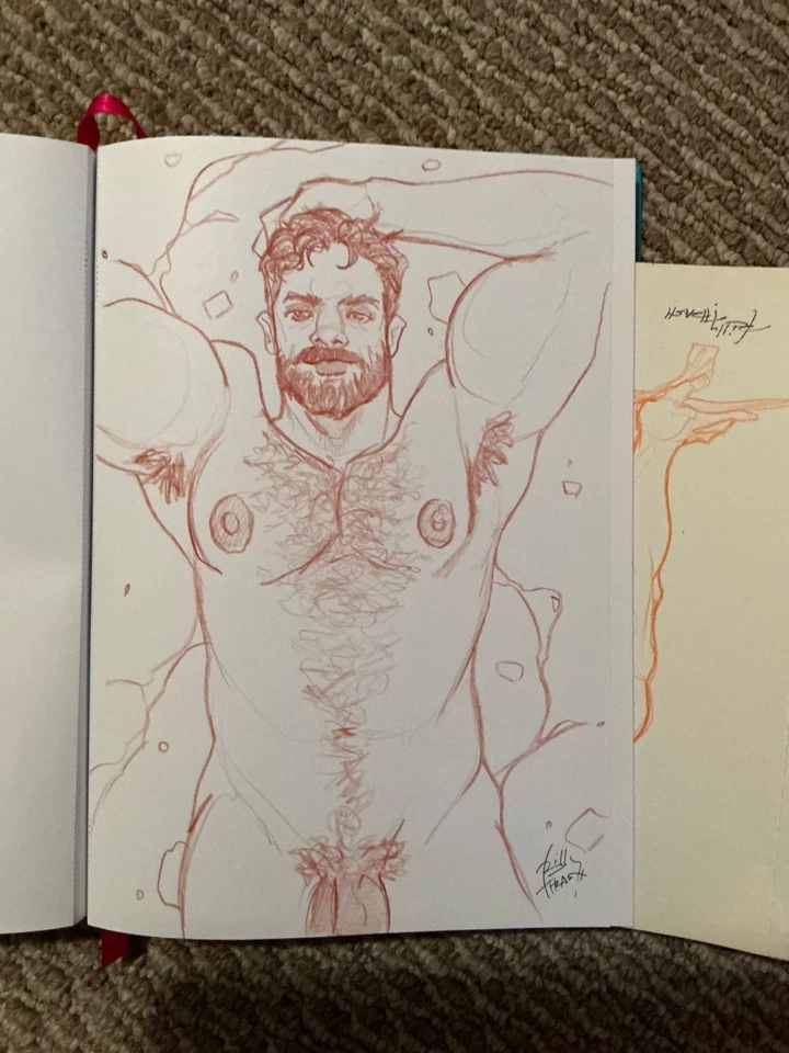 Hk86 Muscle hunk фигурка рисунок иллюстрация Billy thrash beefcake гей int - Изображение 1 из 1