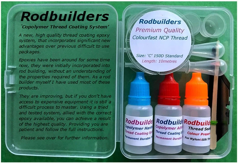 Fishing Rod Building Repair~Superb New Epoxy Coating System~Full Instructions    - Image 1 of 4
