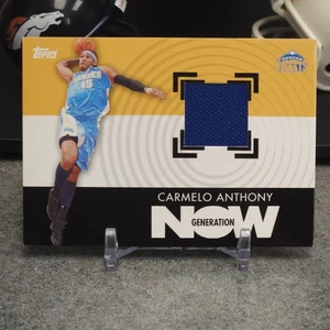 Carmelo Anthony Relic Generation Now 2007-08 Topps #GNR-CA HOF Denver Nuggets - Imagen 1 de 2