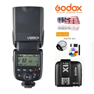 US Godox V850II 2.4G HSS Speedlite Flash With Battery + X1T-S Trigger For Sony - Picture 1 of 11