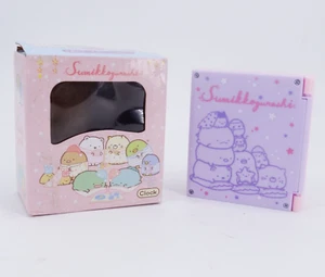 Original Sumikko Guashi Friends Wecker Uhr mit Spiegel Kawaii Japan 2020 NEU - Bild 1 von 4