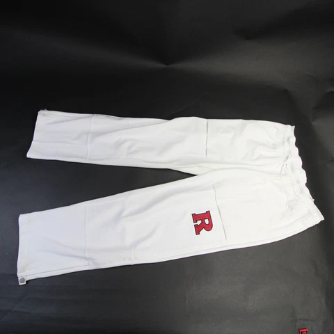 Rutgers Scarlet Knights adidas Aeroready Athletic Pants Men's White Used Cover