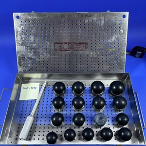 Biomet Orthopedic Trials Instrument Set with Case - Picture 1 of 6