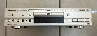 PIONEER DVD PLAYER, MODEL DV-K102. Gold. Karaoke. 1999. FOR PARTS OR REPAIR. - Image 1 of 4