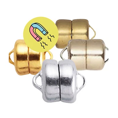 Cierres magnéticos mag lok 6 mm, imanes pequeños fuertes, cierres magnéticos para joyería Foto 1 de 4
