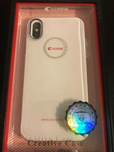 Iphone X Hülle mit Kristallen. Kristallklar. Von Komma - Bild 1 von 1