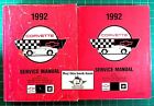 1992 Chevrolet Corvette OEM Shop Repair Service Manual Complete Set