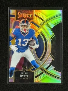 Jalin Hyatt (RC) - 2023 Select Premier Level Silver Troquelado Prizm #173 NY Giants - Imagen 1 de 2
