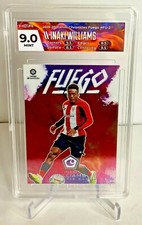 2019 Inaki Williams Panini Chronicles Fuego Athletic Club Bilbao Card HGA MINT 9