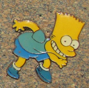 C3 PIN THE SIMPSONS BART  BD CARTOON COMICS MOVIE RARE NO2 - Picture 1 of 1